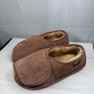 Old Friend Step In Sheepskin Tan Slippers / Men's Size 7.5-8.5 / New no Box